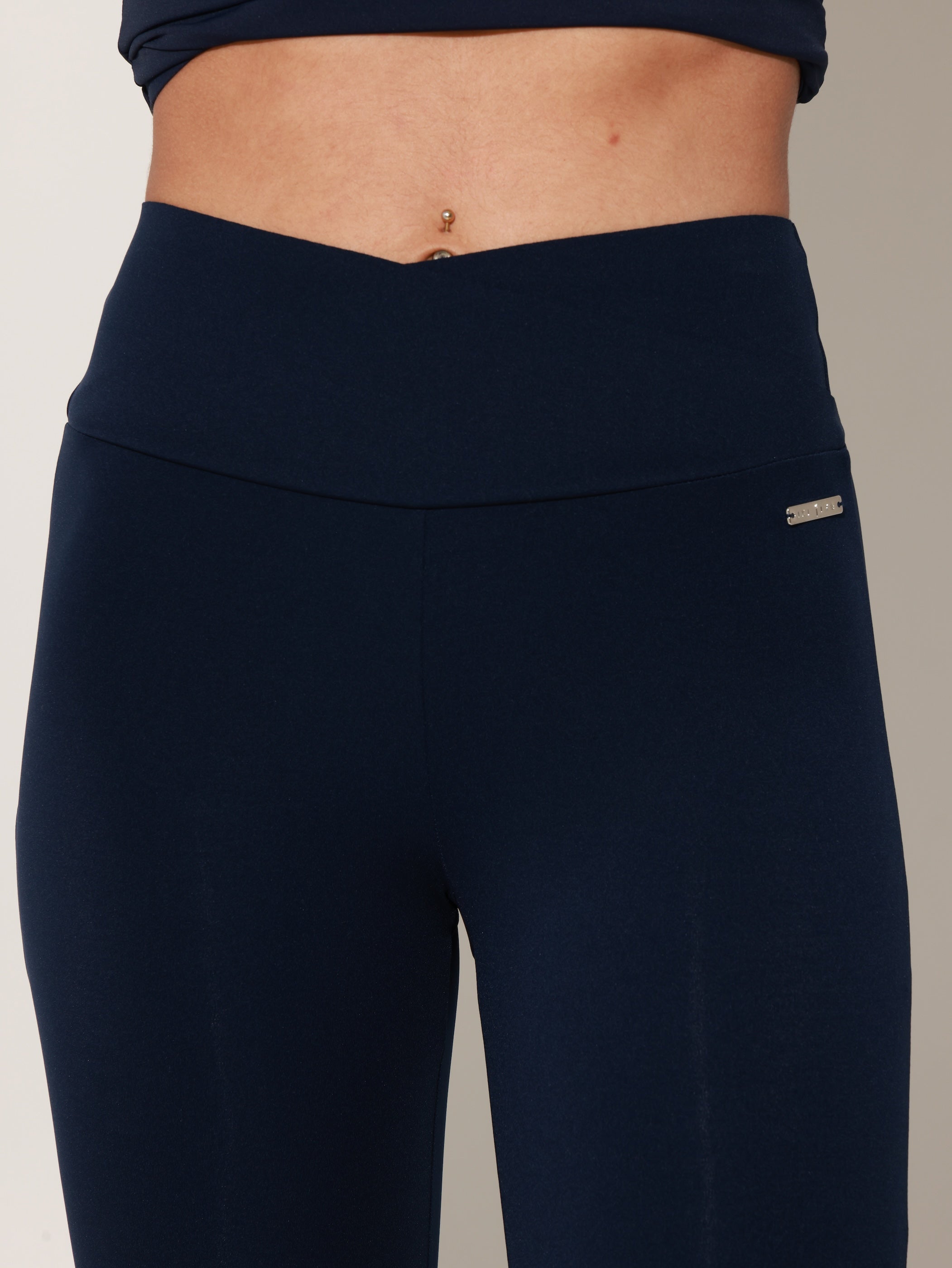 Siyah Sculpting Flare Legging - Blueberry Blue
