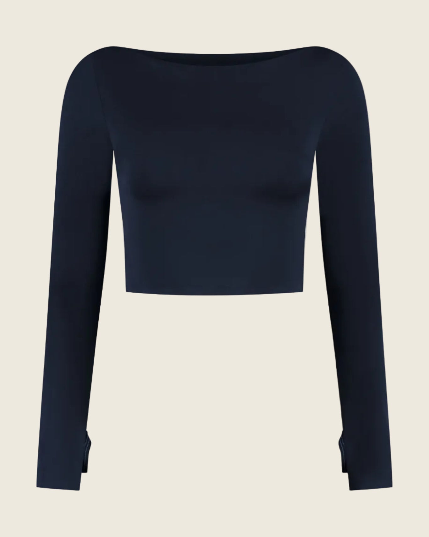 Siyah Sculpting Boatneck Top - Blueberry Blue