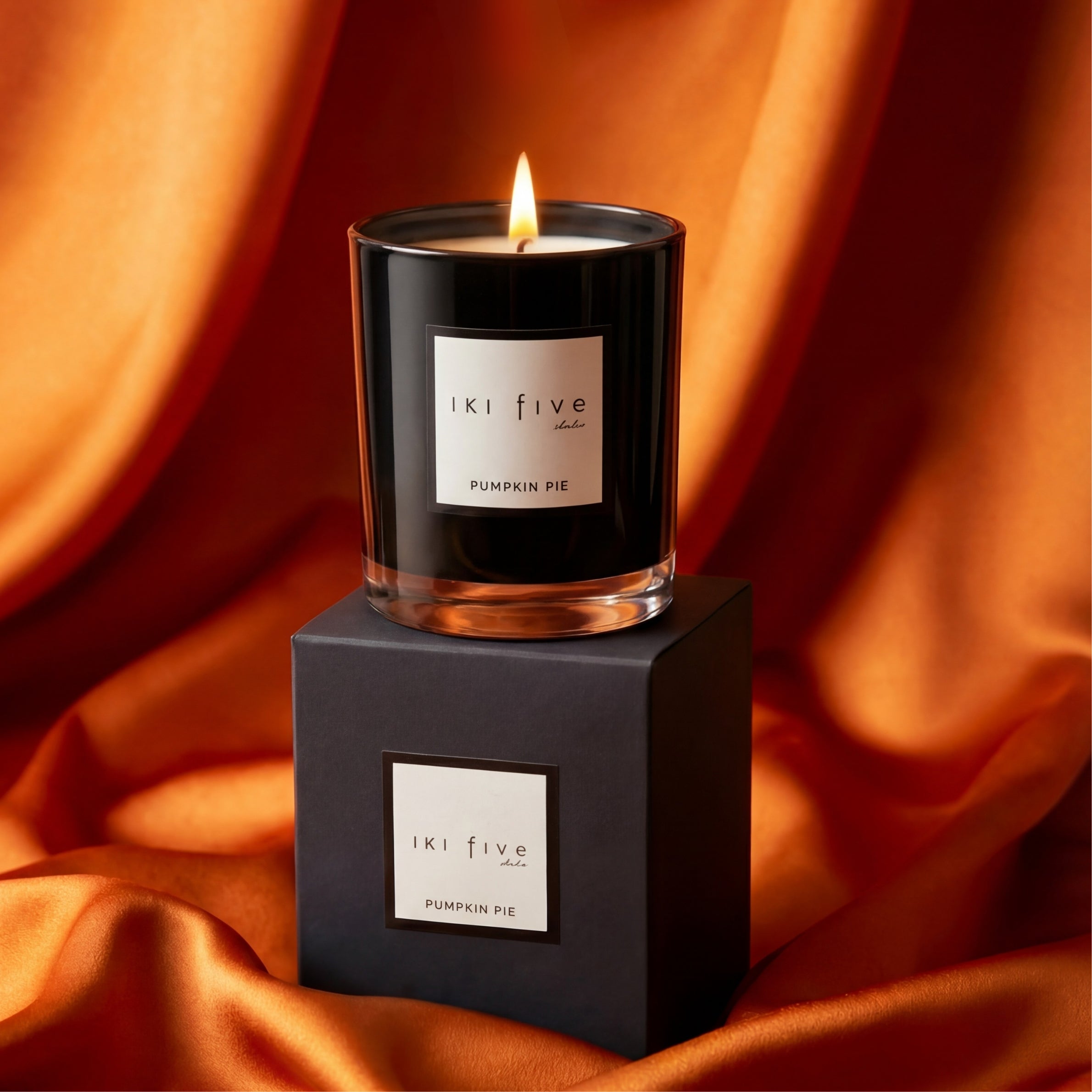 Pumpkin Pie Scented Candle | Hand-Poured Soy Wax