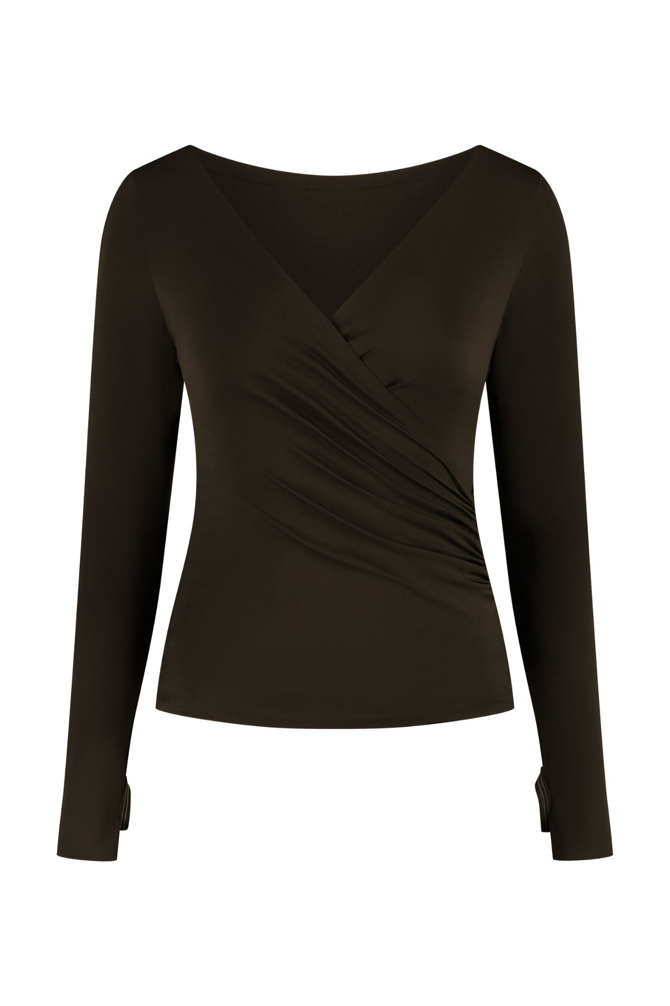 The Beyaz Top - Chocolate Brown