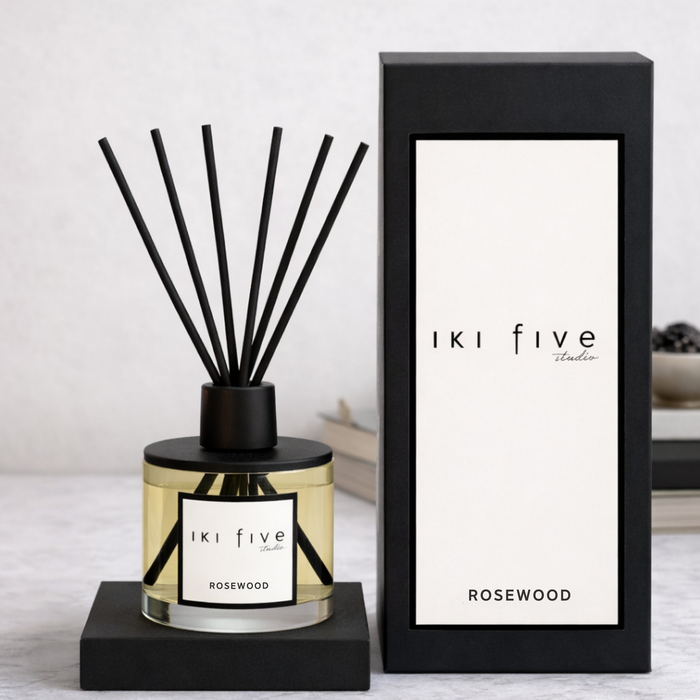 Rosewood Reed Diffuser | Long-Lasting Home Fragrance