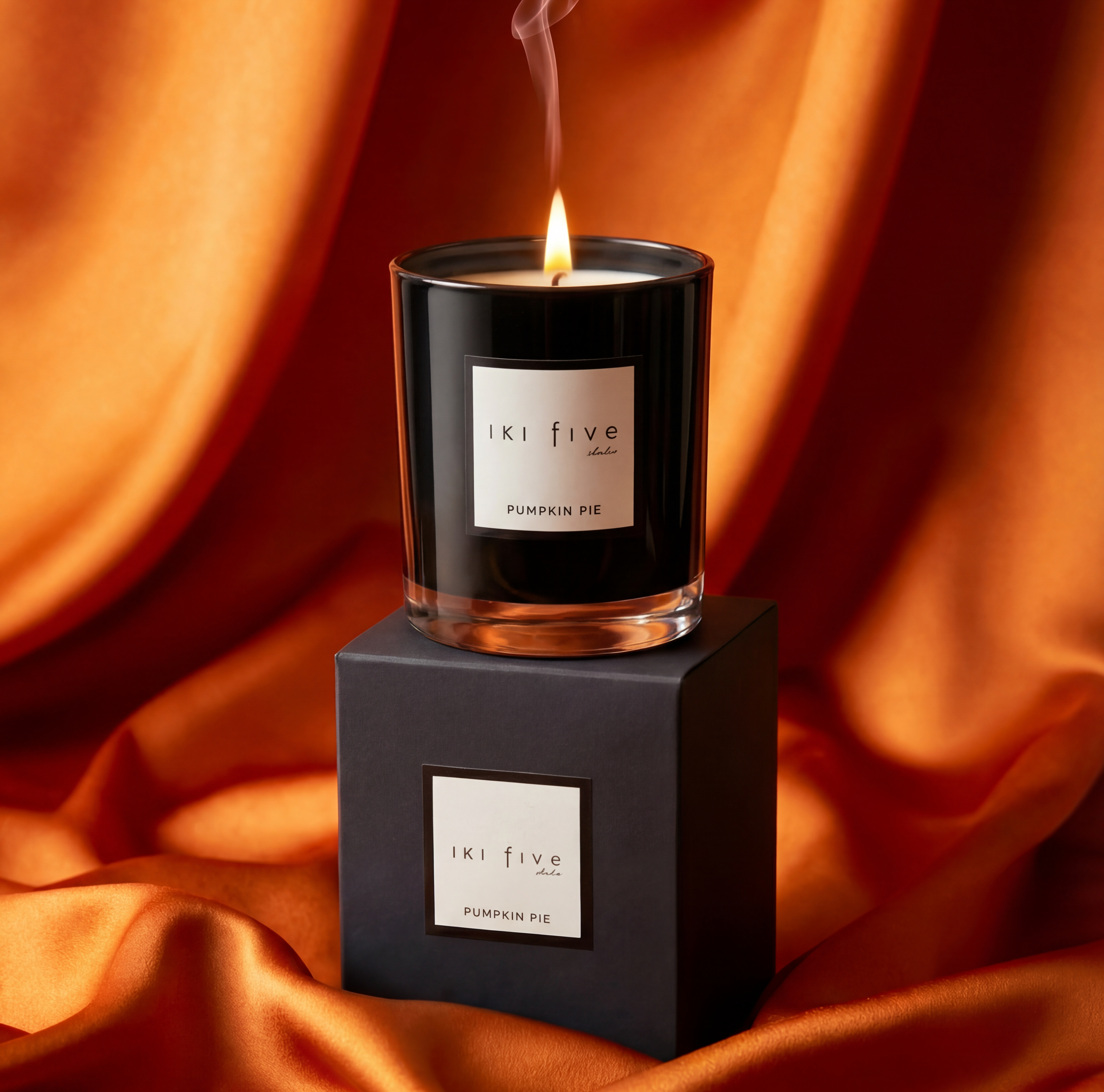 Pumpkin Pie Scented Candle | Hand-Poured Soy Wax