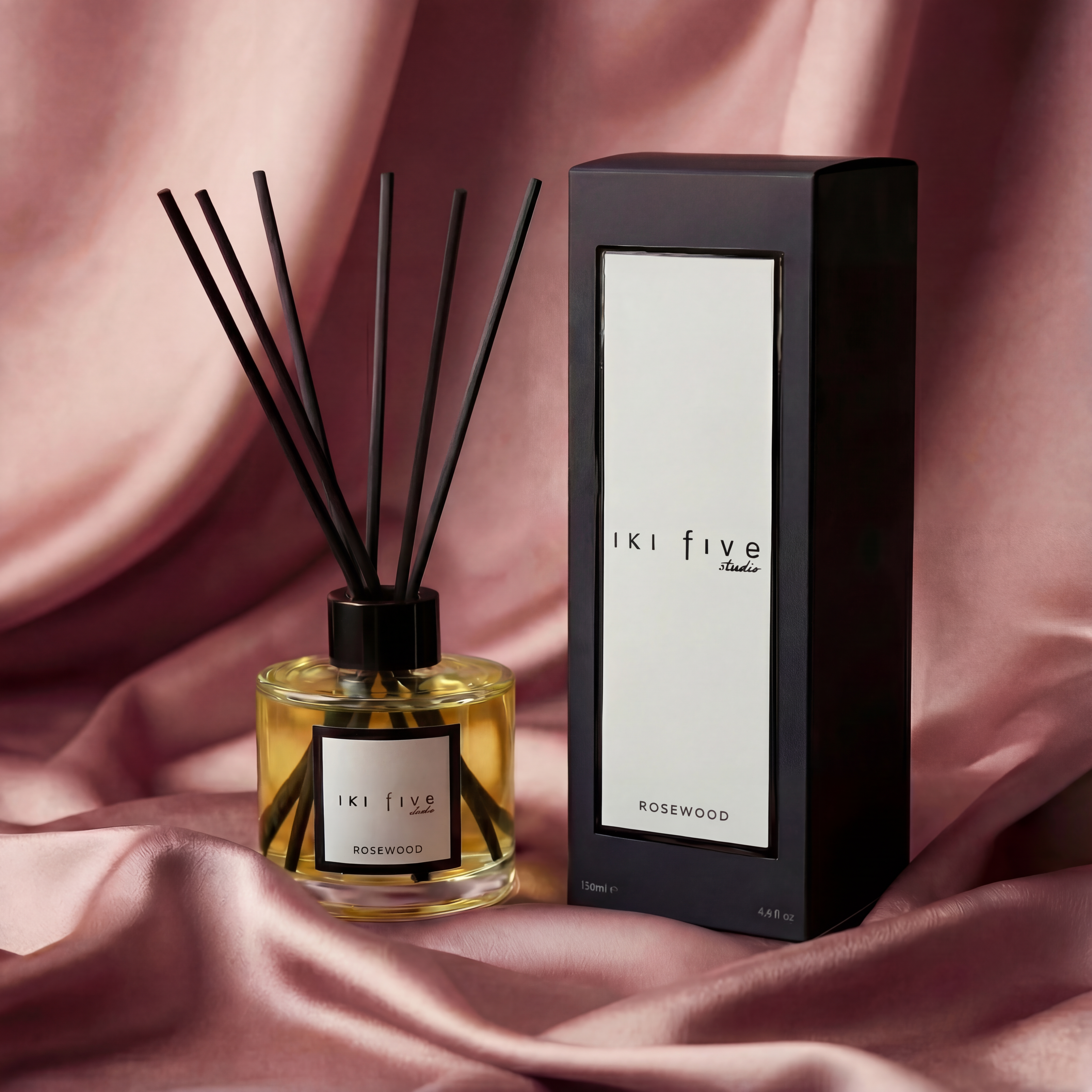 Rosewood Reed Diffuser | Long-Lasting Home Fragrance