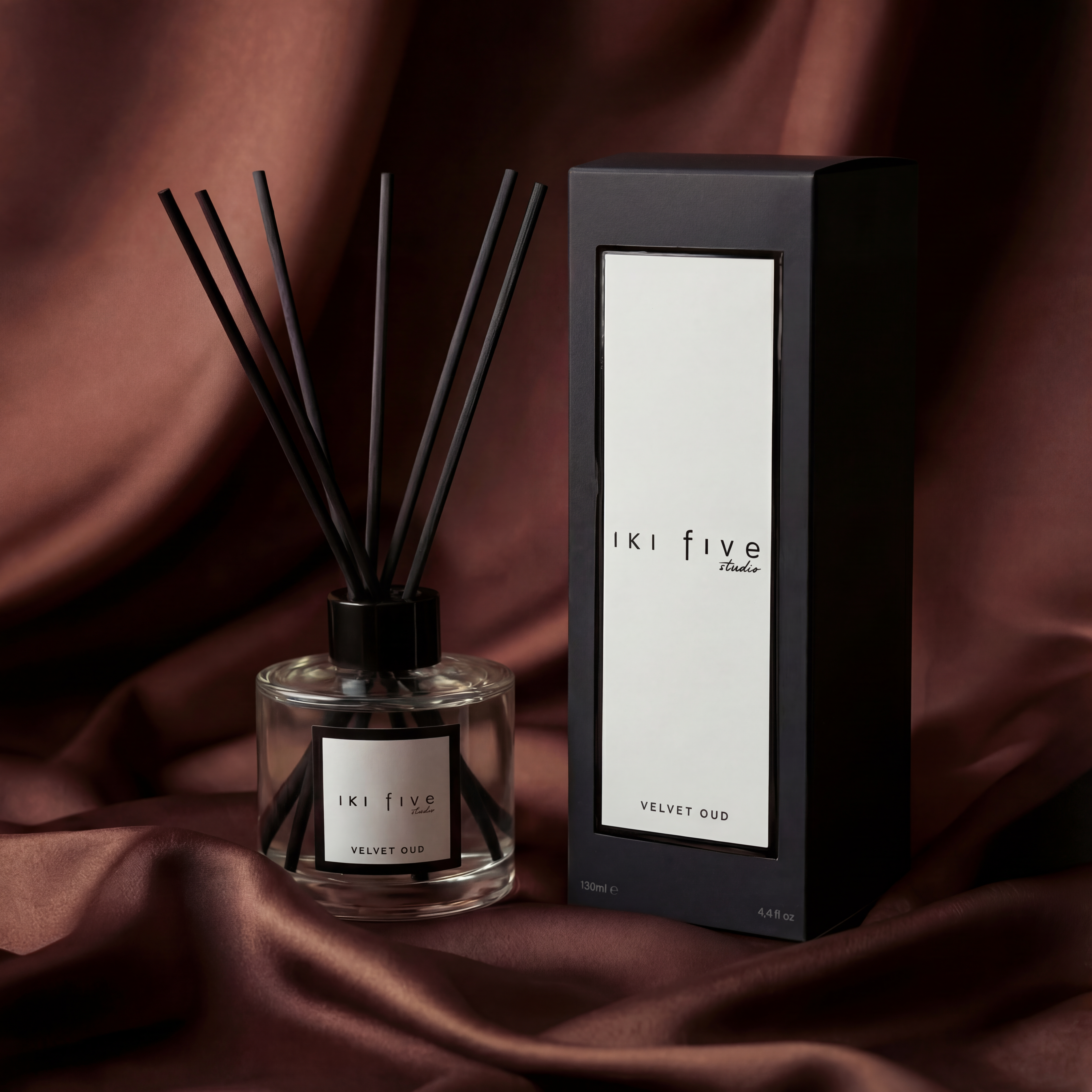 Velvet Oud Reed Diffuser | Long-Lasting Home Fragrance